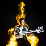 Light Painting Portrait of Shawn Mendes